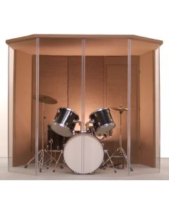 Drum Enclosure - DrumPerfect "Silencer" Performance Booth Studio 6.5